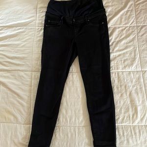 Gap Maternity True SkinnyBlack Jeans size 31/12g